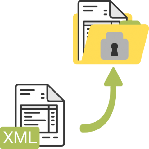 RistorAndro invia la fattura elettronica in formato XML all'intermediario di tua scelta